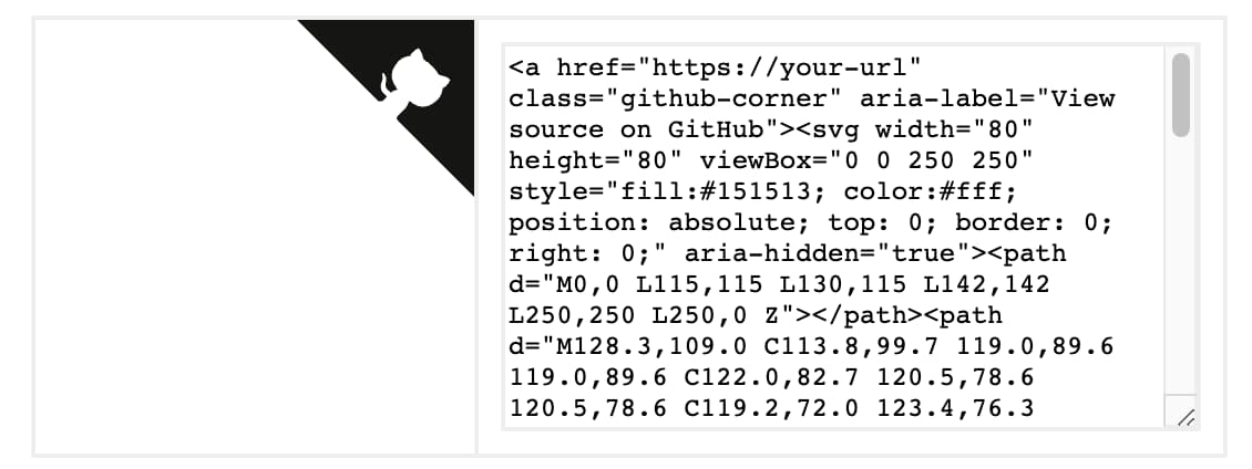 GitHub Corners Preview