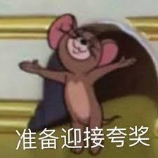 准备迎接夸奖